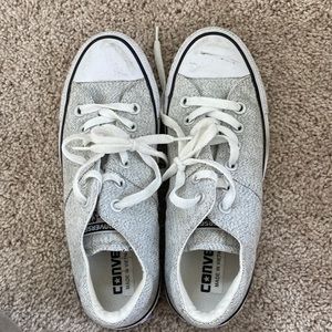 Gray converse size 7 womens